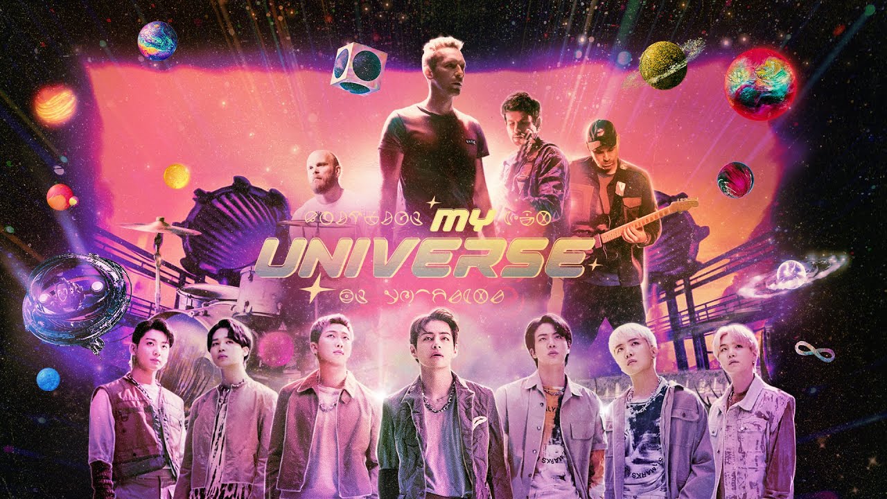 Coldplay și BTS lansează un videoclip cu tematică spațială pentru „My Universe”