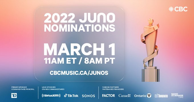 Premiile Juno:  Charlotte Cardin, Justin Bieber și The Weeknd în topul nominalizărilor